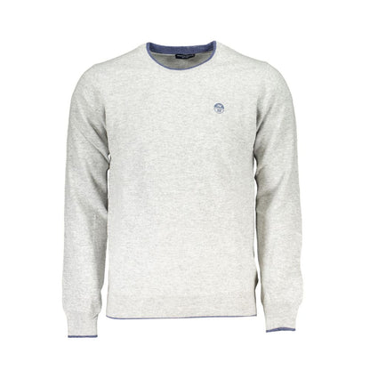 North Sails Gray Polyamide Men Sweater