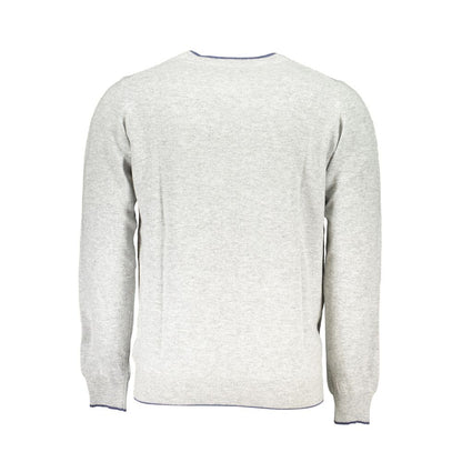 North Sails Gray Polyamide Men Sweater