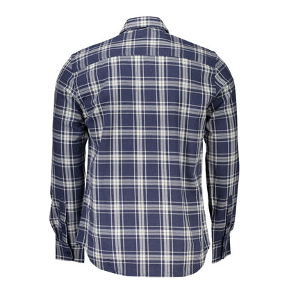 North Sails Blue Cotton Men Shirt