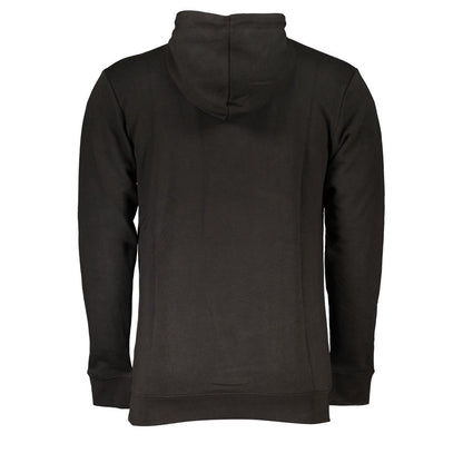 Cavalli Class Black Cotton Men Sweater