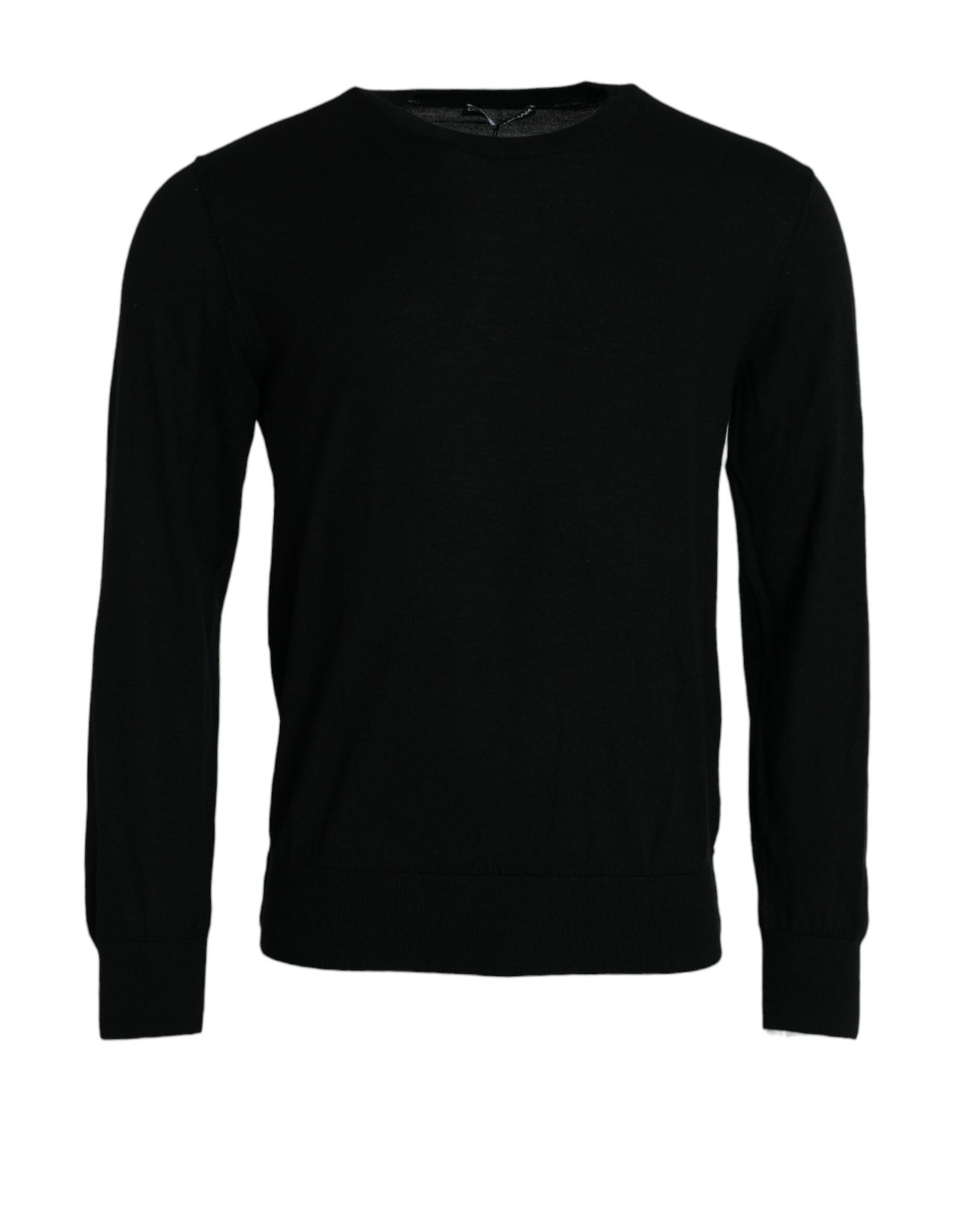 Eleganter schwarzer Kaschmirpullover