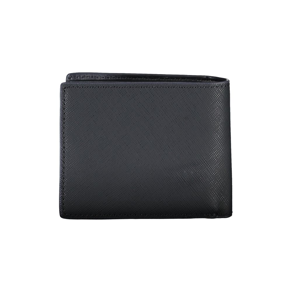 Tommy Hilfiger Blue Leather Men Wallet