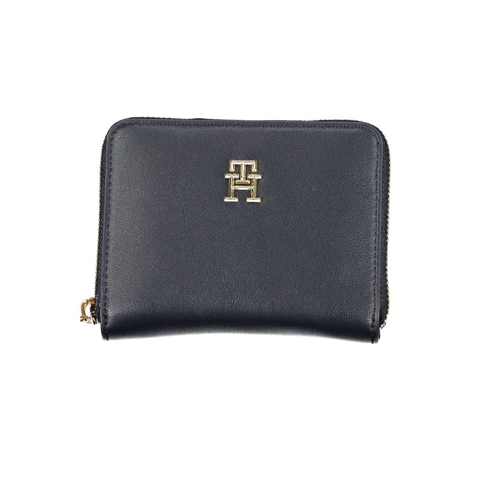 Tommy Hilfiger Blue Polyester Women Wallet