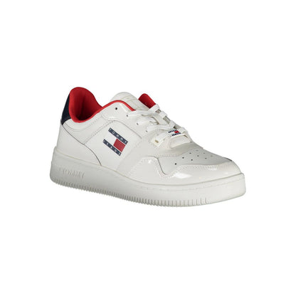 Tommy Hilfiger White Leather Women Sneaker