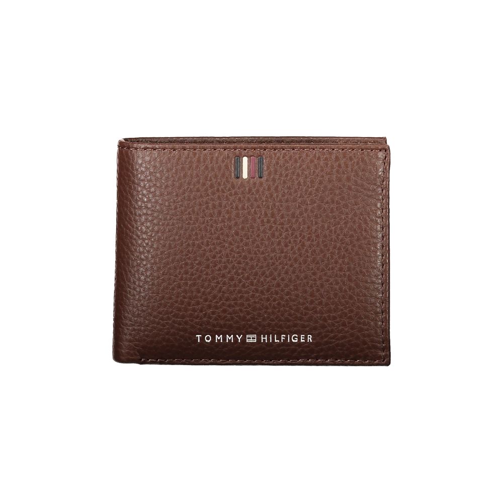 Tommy Hilfiger Elegant Leather Wallet with Contrast Details