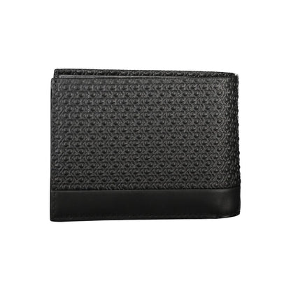 Calvin Klein Elegant Black Leather RFID Wallet