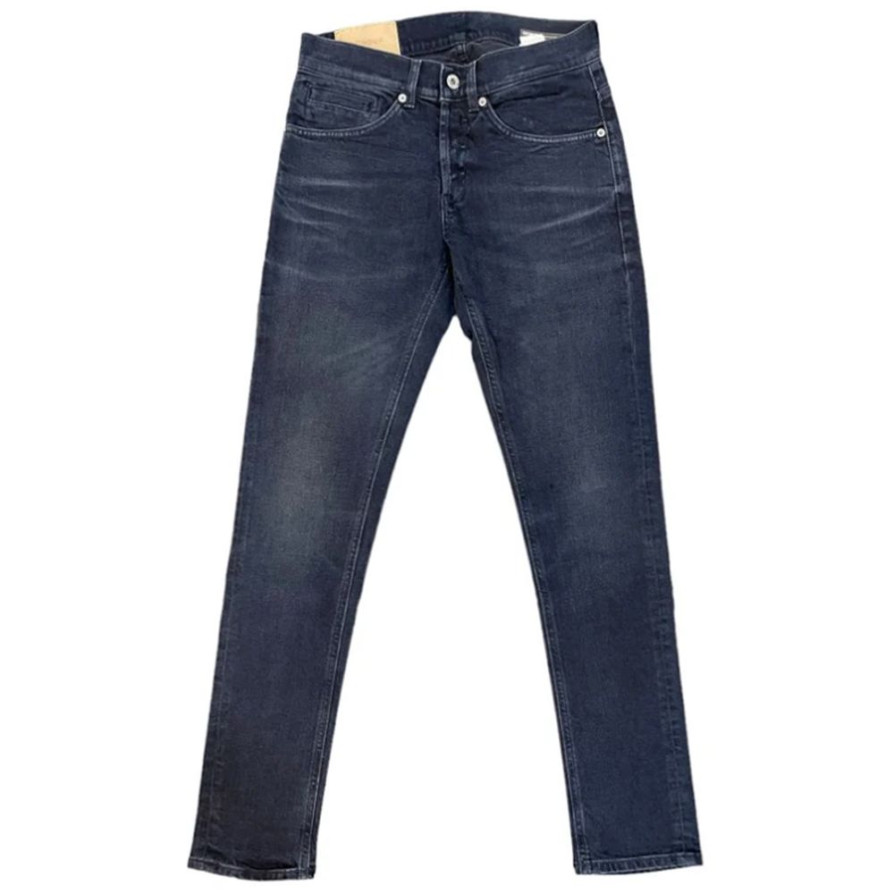 Schicke Stretch-Jeans in Regular Fit in Dunkelblau