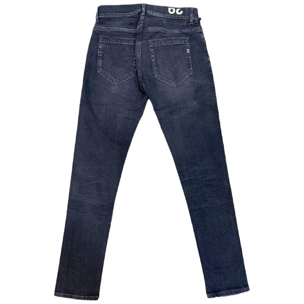 Schicke Stretch-Jeans in Regular Fit in Dunkelblau