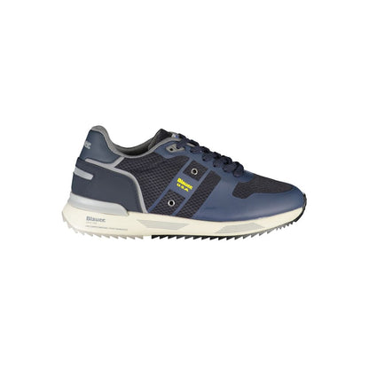 Blauer Dapper Blue Sneakers with Contrast Detailing