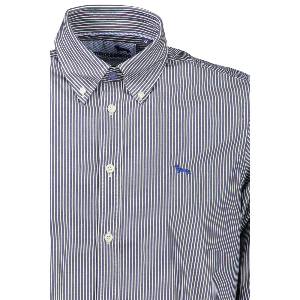 Harmont & Blaine Elegant Striped Long Sleeve Shirt