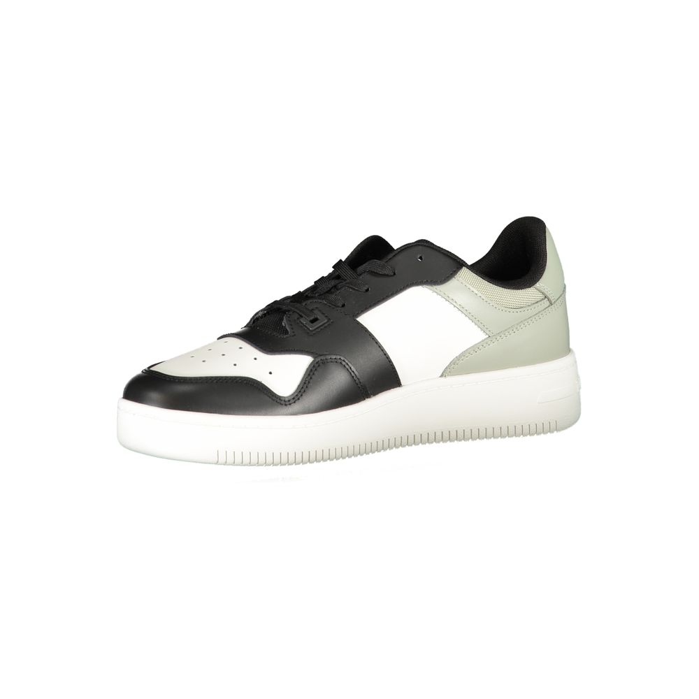 Tommy Hilfiger Black Polyester Sneaker