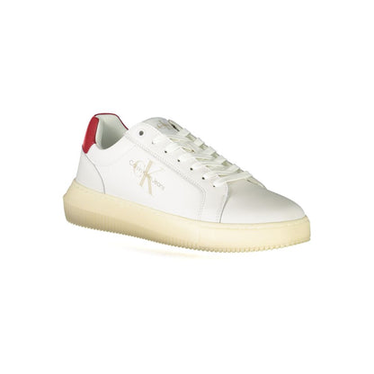 Calvin Klein White Polyester Sneaker