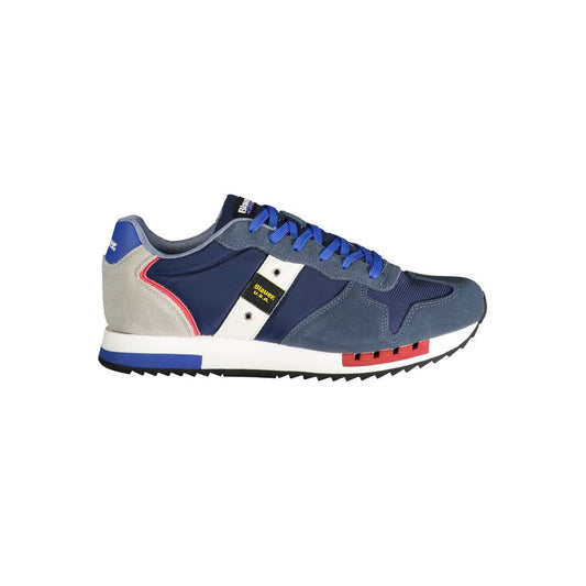 Blauer Blue Polyester Sneaker