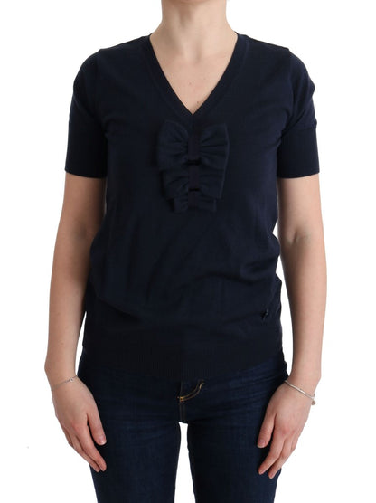 Top blusa in lana 100% lana lana