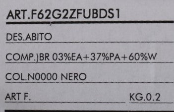 Abito a trapezio dorato elasticizzato in lana nera