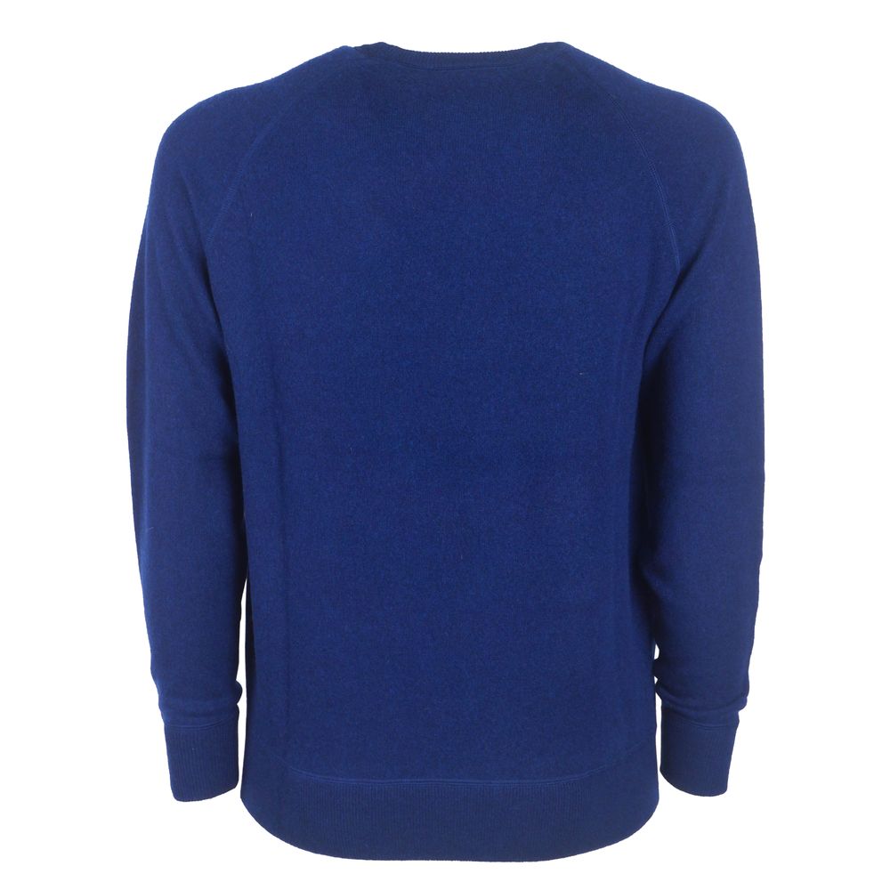 Maglione Puro Cashmere Blu