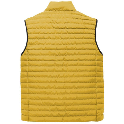 Yellow Men's Sleeveless Soft Down Vest