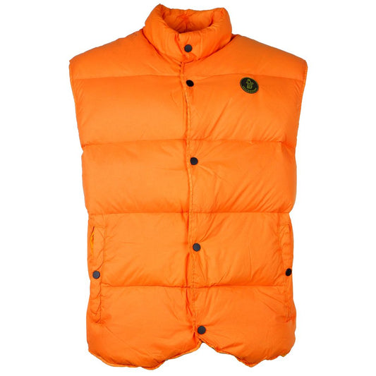 Gilet in nylon arancione