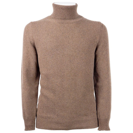 Maglione in cashmere marrone