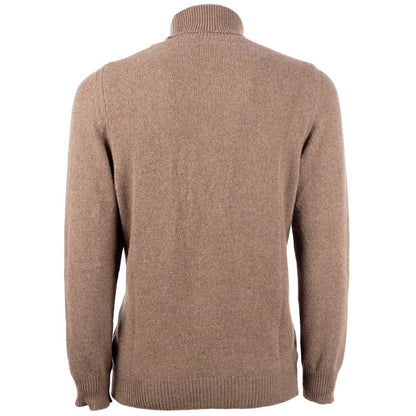 Maglione in cashmere marrone