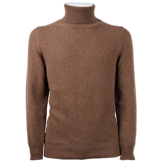 Maglione in cashmere marrone