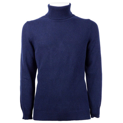 Maglione in cashmere blu