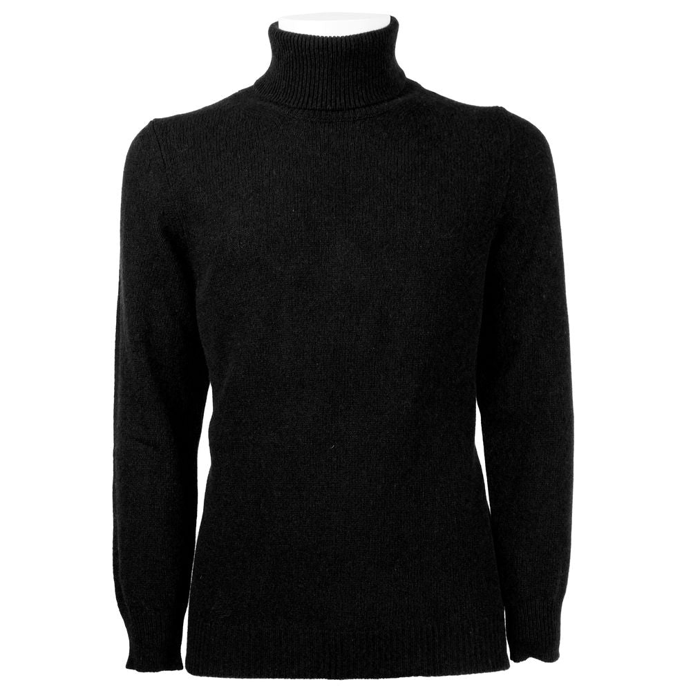 Maglione in cashmere nero