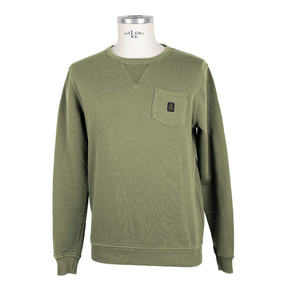 Maglione in cotone verde