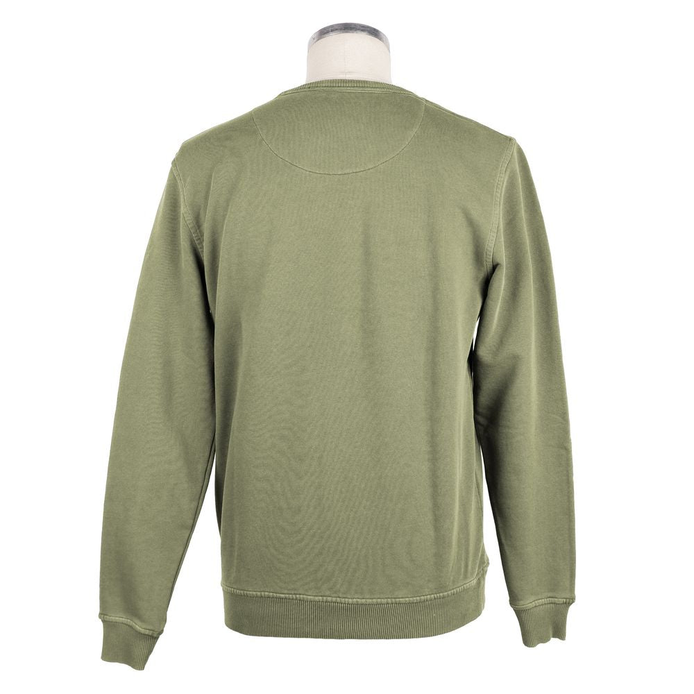 Maglione in cotone verde