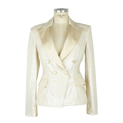 Abiti e blazer in poliestere bianco