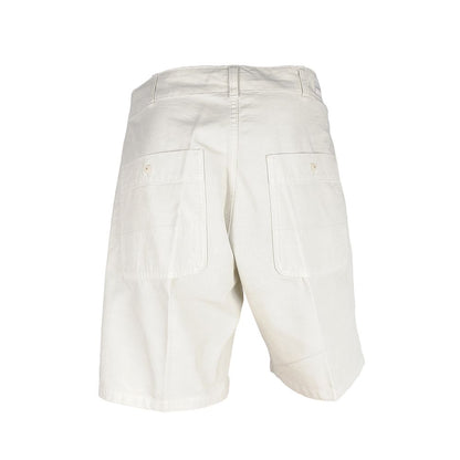 Pantaloncini bianchi in cotone 97,5%.