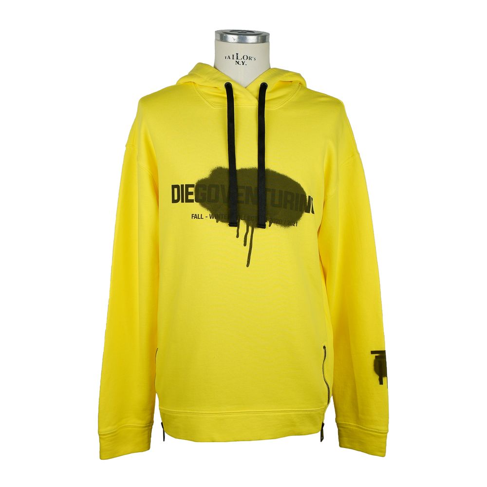 Maglione di cotone giallo