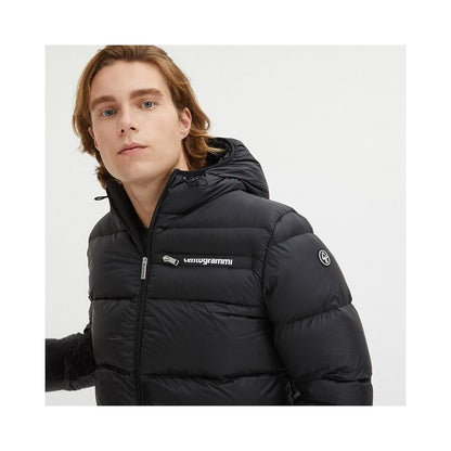 Centogrammi Black Nylon Men Jacket