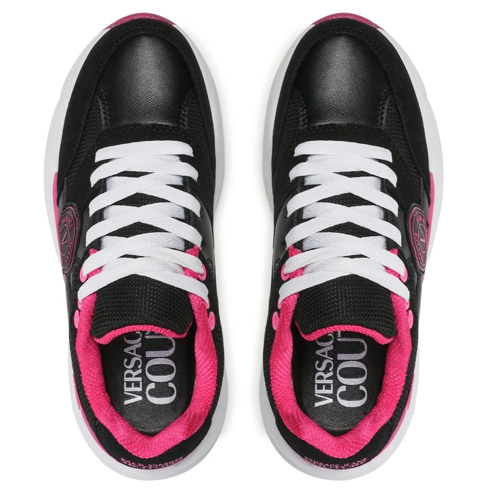 Black Leather Di Calfskin Sneaker