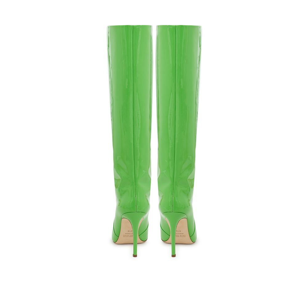 Emerald Elegance Ankle Boots