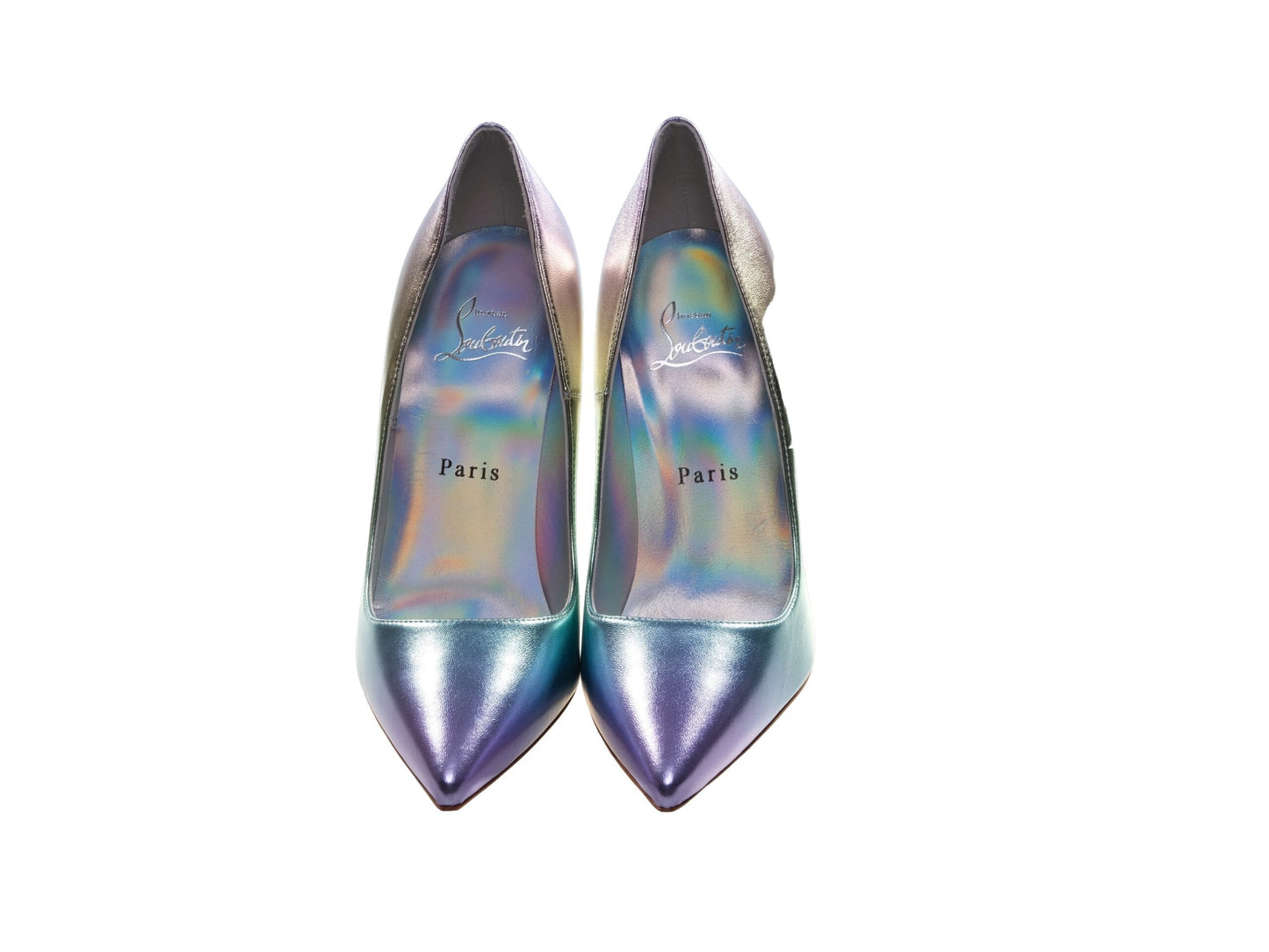 So Kate 120 Metallic Ombre Leather High Heel Pumps