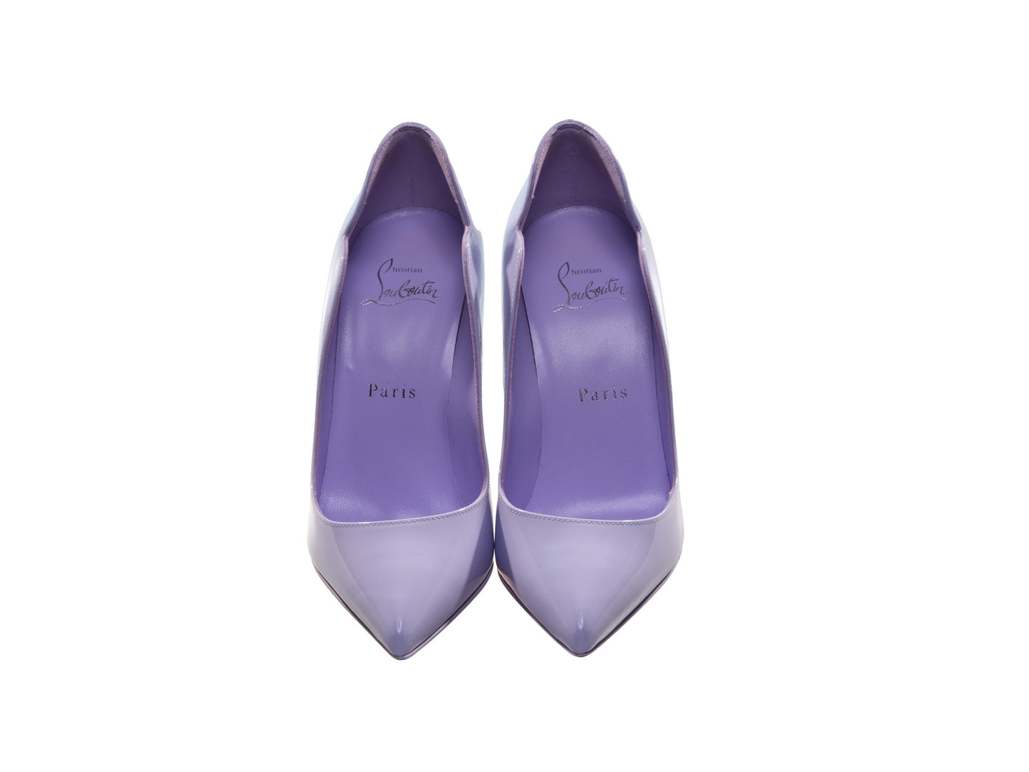 Hot Chick 100 Lilac Patent Leather High Heel Pump