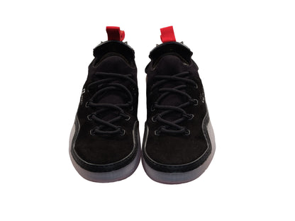 Christian Louboutin Arpoador Flat Black Suede Sneakers