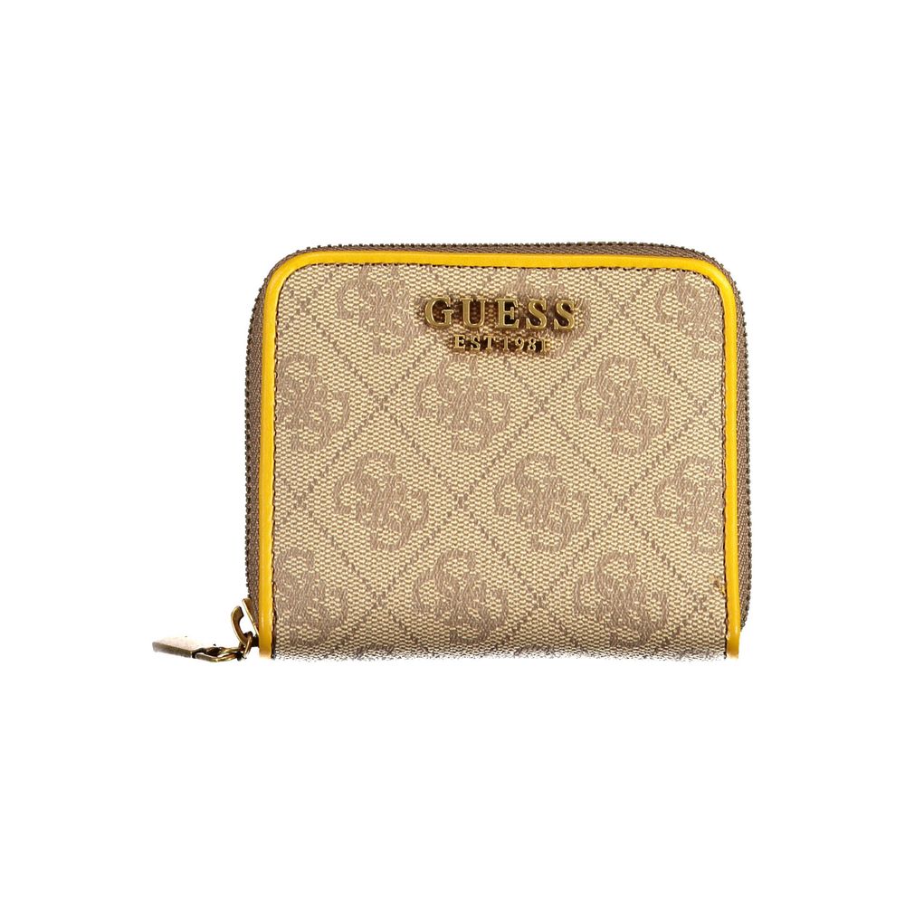 Chic Sunshine Yellow Zip Wallet