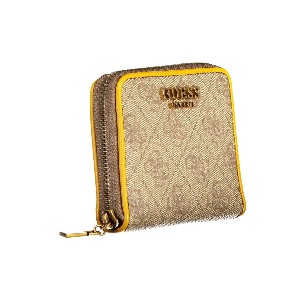 Chic Sunshine Yellow Zip Wallet