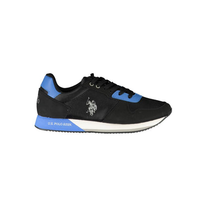 U.S. POLO ASSN. Black Polyester Men Sneaker