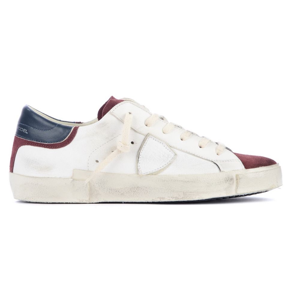 Sneaker in pelle bianca