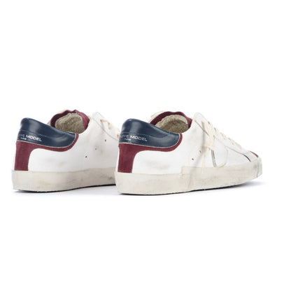 Sneaker in pelle bianca