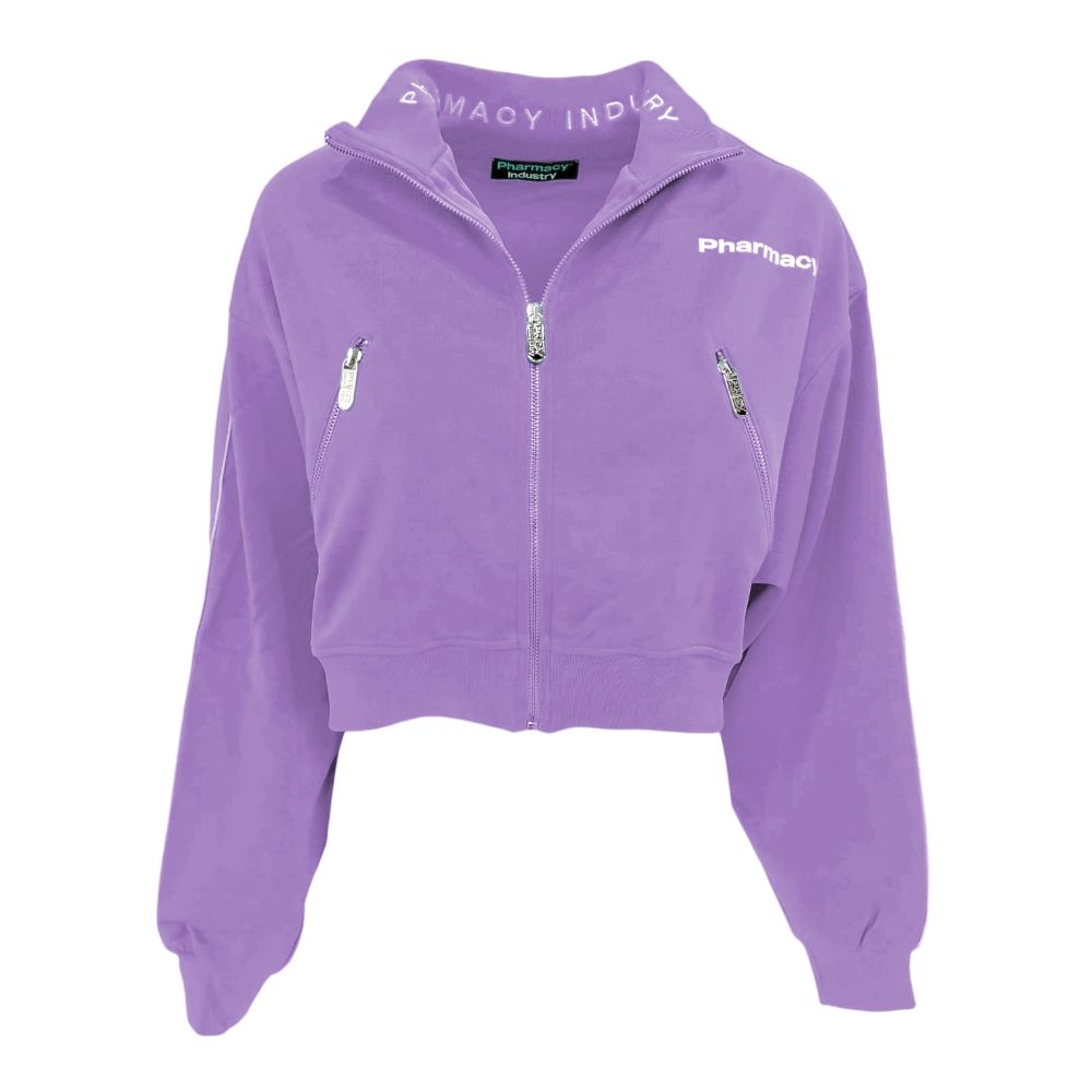 Maglione in poliestere viola