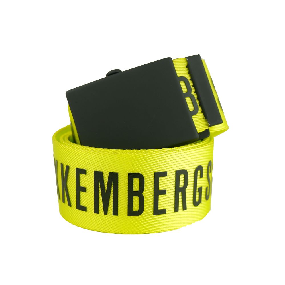 Ceinture en polyester jaune