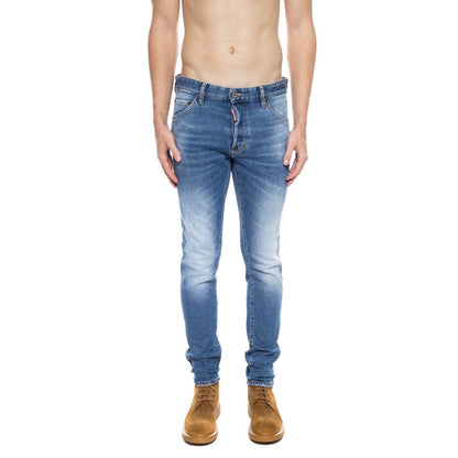 Jean et pantalon en coton bleu