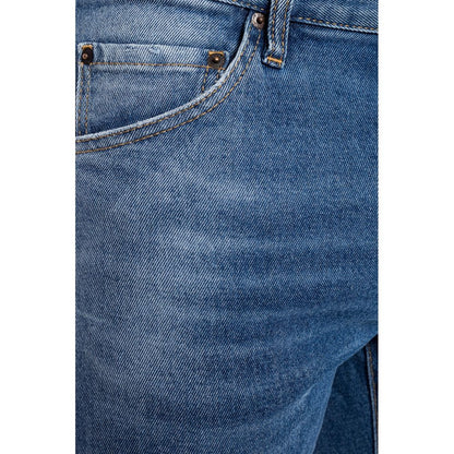 Jean et pantalon en coton bleu