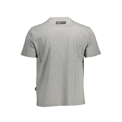 T-shirt in cotone grigio