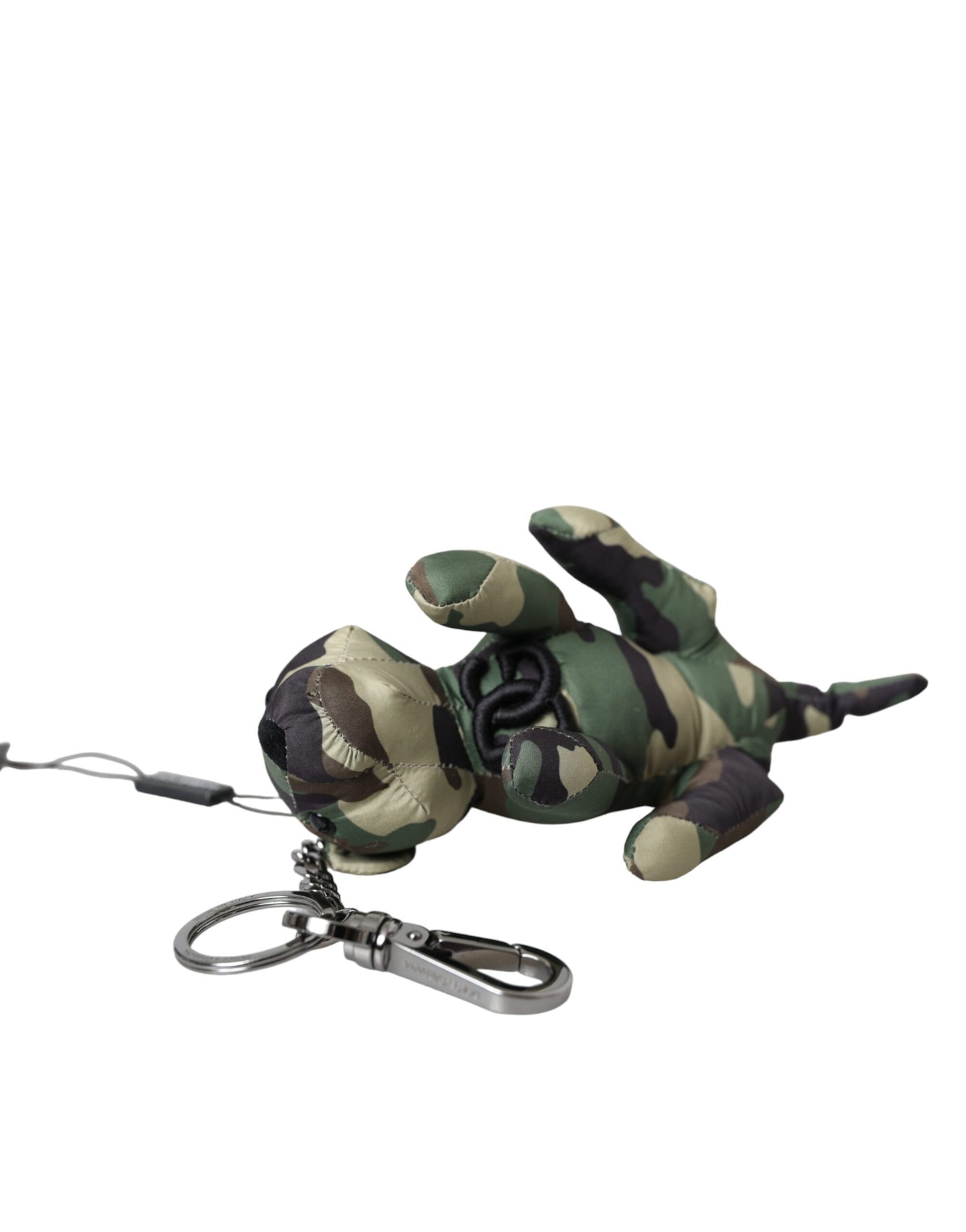 Multicolor Camouflage Animal Silhouette Keychain Keyring