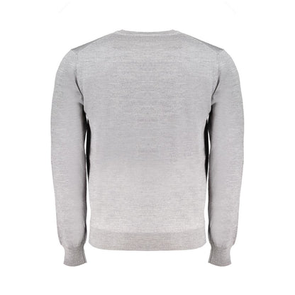 Harmont & Blaine Gray Wool Sweater